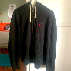 POLO RALPH LAUREN ZIP-UP HOODIE MEN’S LARGE